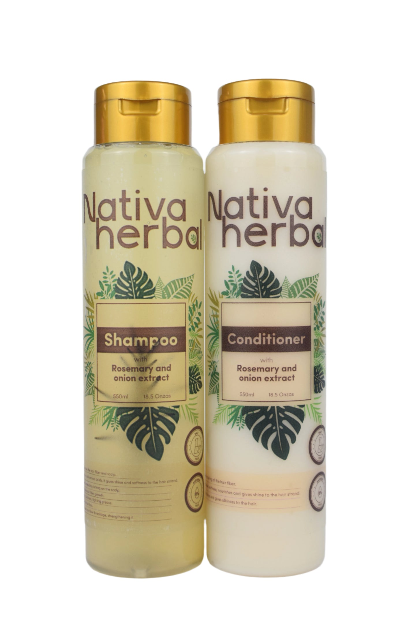 Shampoo de romero y cebolla para crecer cabello, Rosemary shampoo colombiano