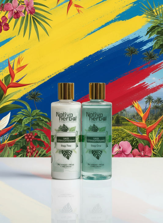 Nativa Herbal Enzymotherapy Keratin Organic Hair Straightening x 250ml