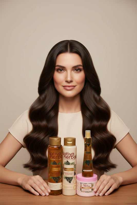 Nativa Herbal Bundle Anti-Hair Loss and Total Reconstruction