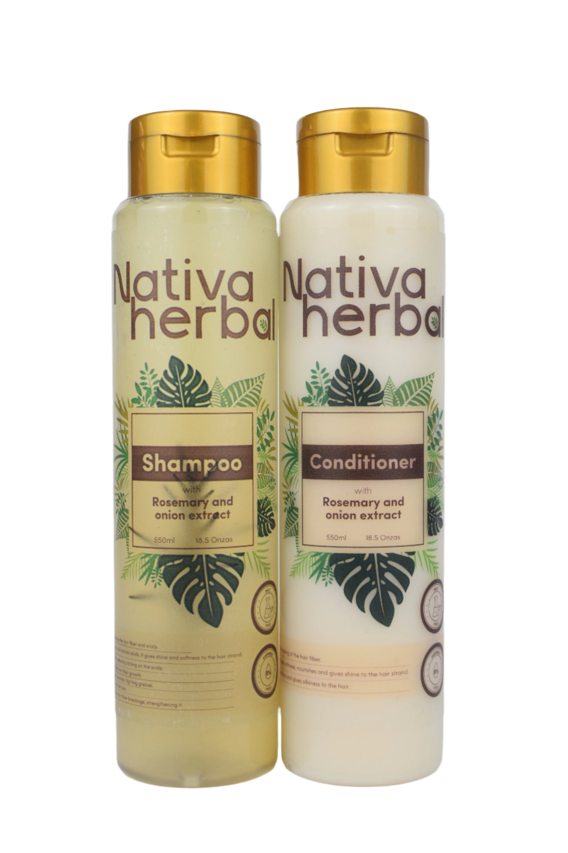 Shampoo de romero y cebolla para crecer cabello, Rosemary shampoo colombiano