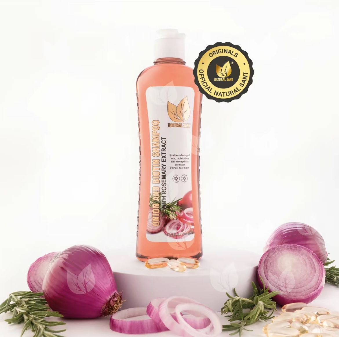 NATURAL SANT ONION BIOTIN SHAMPOO - NATIVA HERBAL