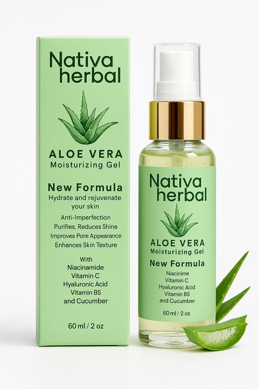 Nativa Herbal Aloe Vera Gel with hyaluronic acid