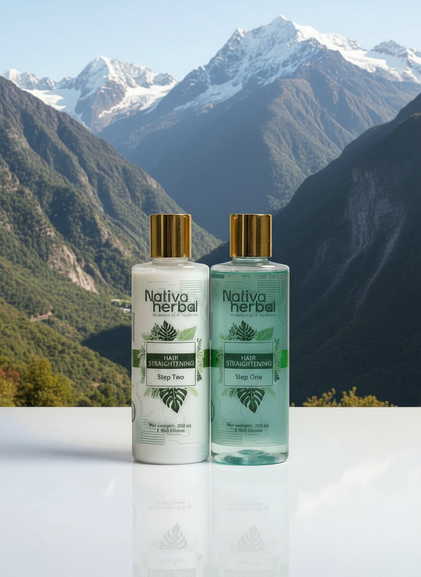 Nativa Herbal Enzymotherapy Keratin Organic Hair Straightening x 250ml