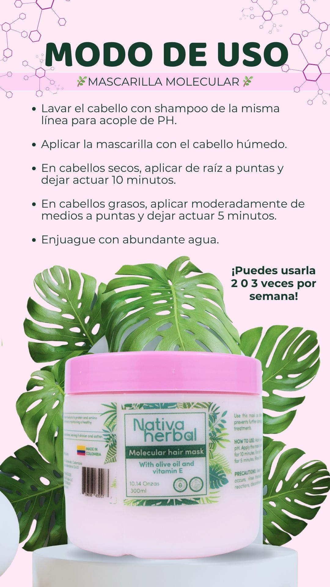 Nativa Herbal Molecular Mask - NATIVA HERBAL