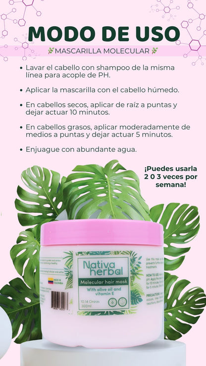 Nativa Herbal Molecular Mask - NATIVA HERBAL