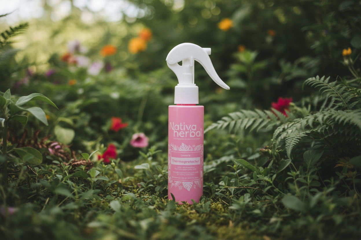 Nativa Herbal Thermoprotector Anti-Frizz Moisturizing Detangler Haircare 120ml for Smooth & Manageable Hair